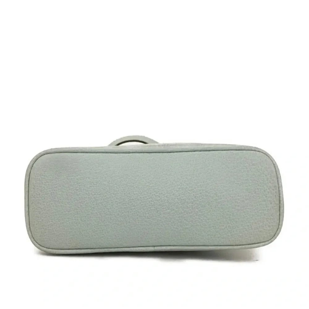 GUCCI Bamboo Handle Gray Suede Mini Hand bag/shoulder bag - Picture 10 of 17